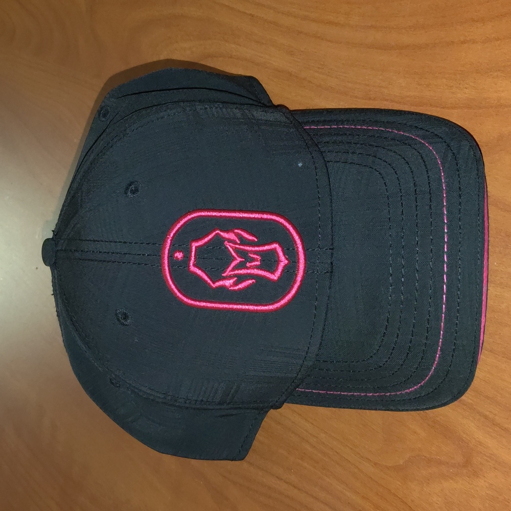 Hardcore Embroidered Logo Strap-on Hat Cap OS